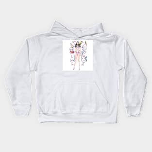 angel in the town Kids Hoodie